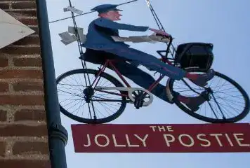 Photo showing Jolly Postie