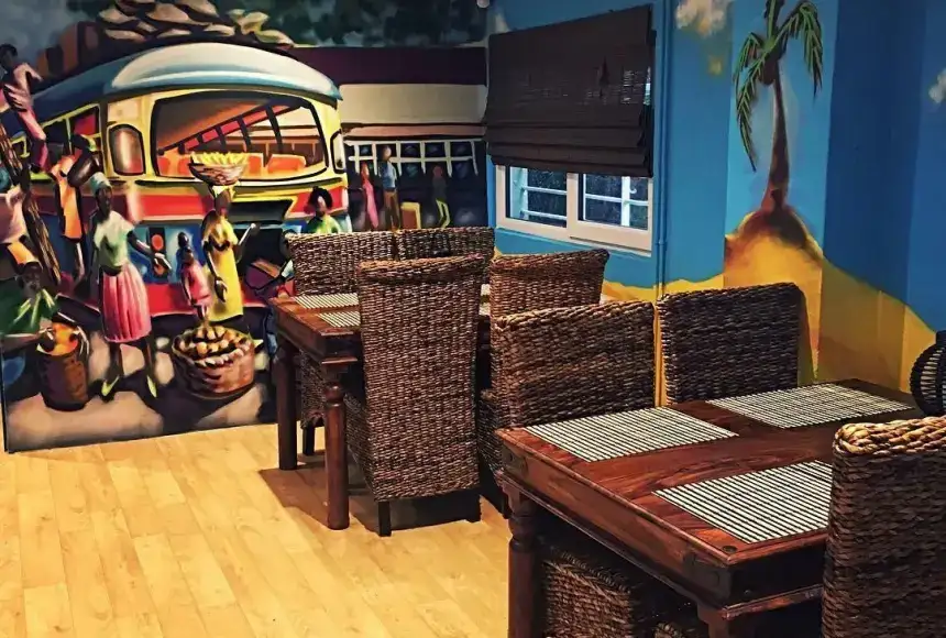 Photo showing Comie’s Caribbean Grill