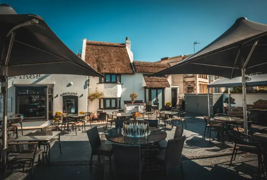 Photo showing The Old Thatched Cottage Restaurant